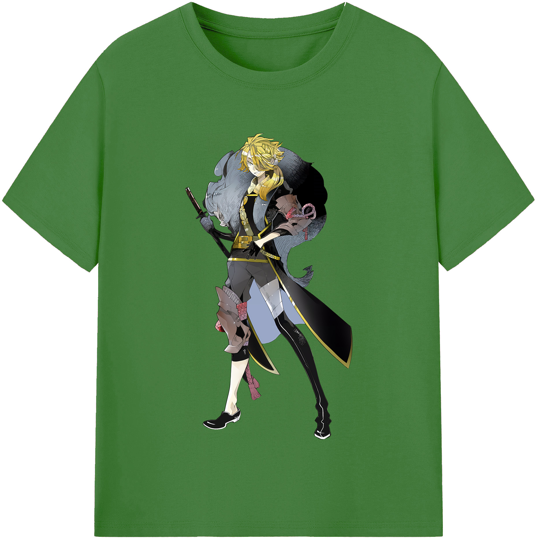 （画像用） 刀剣乱舞 Touken Ranbu レディースカジュアルプリントTシャツ（綿100％）